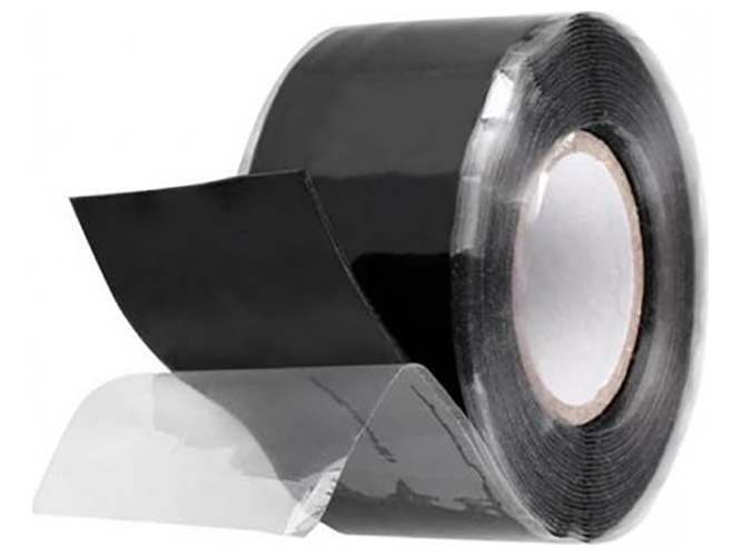 Ізоляційна стрічка герметична термостійка Stenson чорна 2,5смх30м