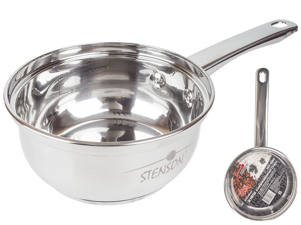 Ковш Stenson без крышки c индукционным дном D12