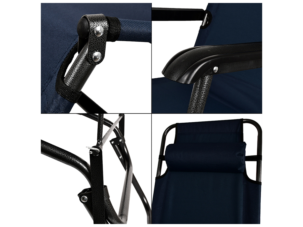 Кресло-шезлонг M, 153x60x80см