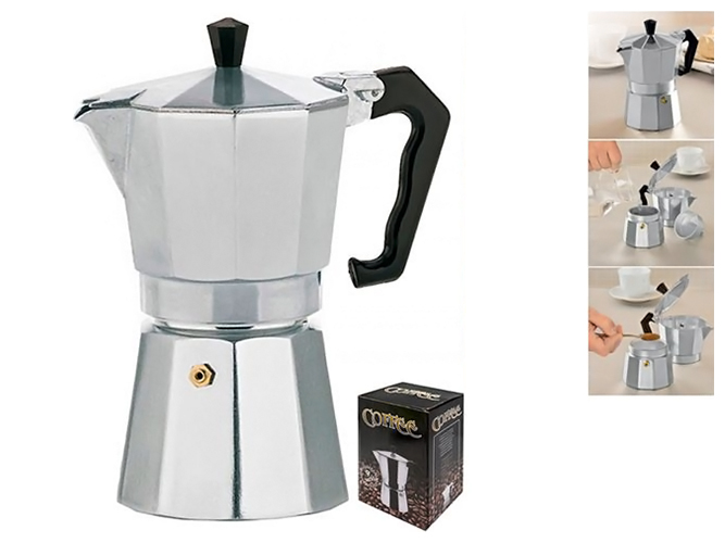 Кофеварка гейзерная Retro, 1,2л (12чашек)