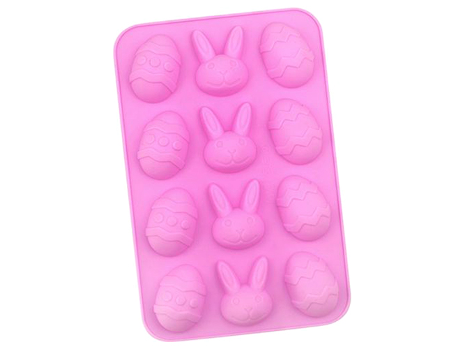 Форма силикон для конфет Пасхальная, 12 порций, 23x15x2см