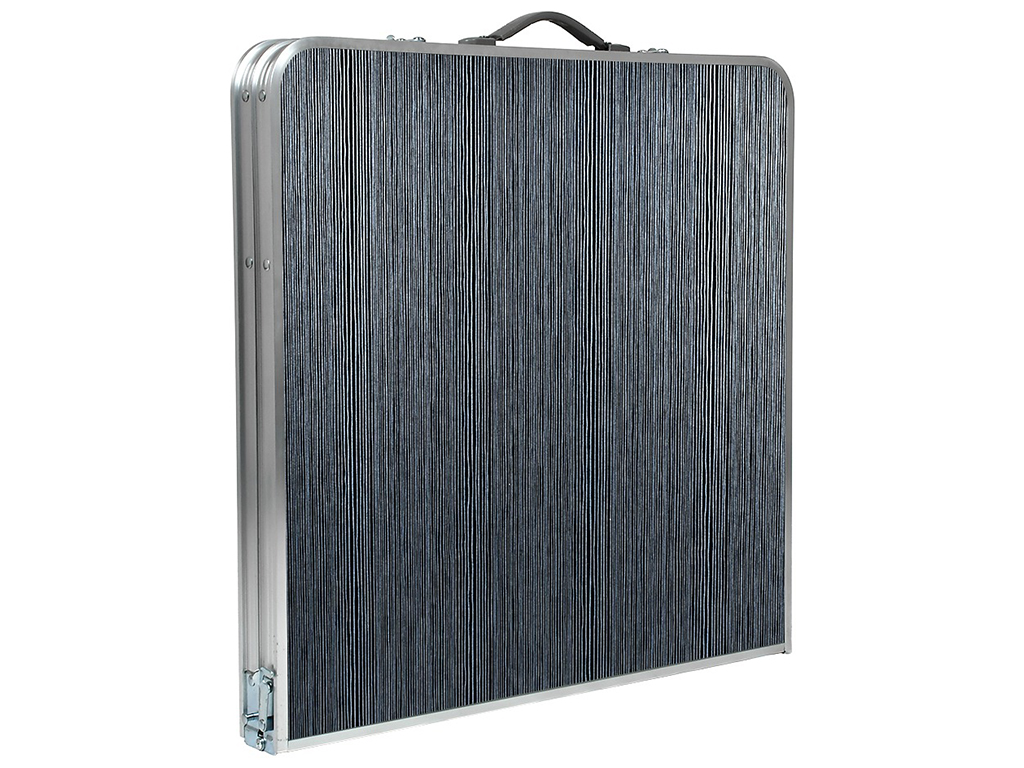 Стол-чемодан (мдф, алюминиевый каркас, 4 стула) 120х60х70см