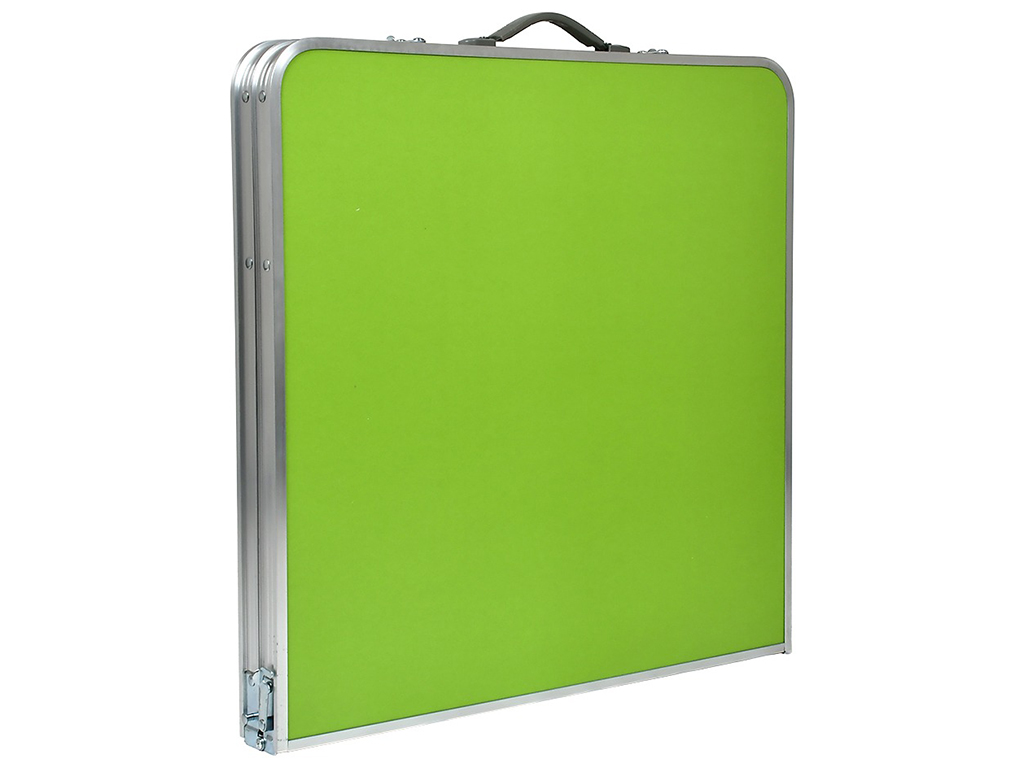 Стіл-чемодан (мдф, алюмінієвий каркас, 4 стільці) 120х60х70см