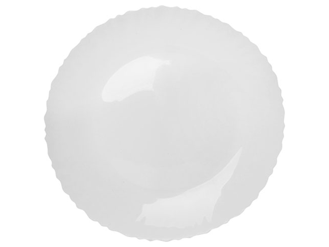 Тарелка стеклокерамика 10,5" 25,8см (цена за набор 6шт)