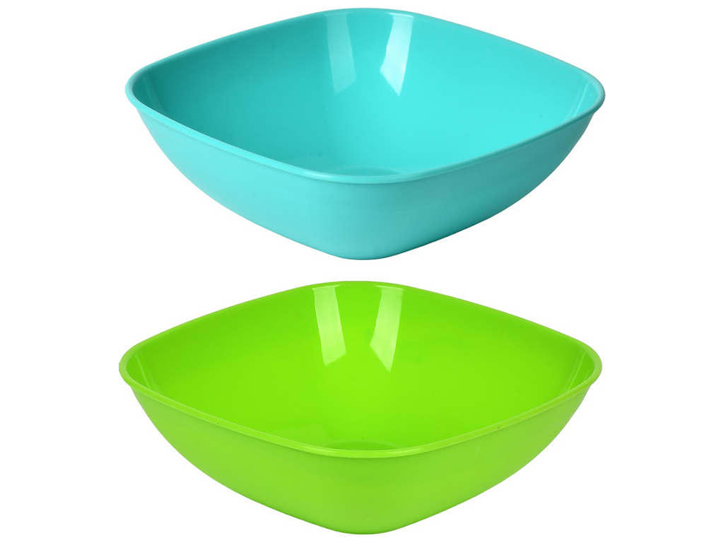 Миска-салатница Ассорти, 500мл, 19х19х8см