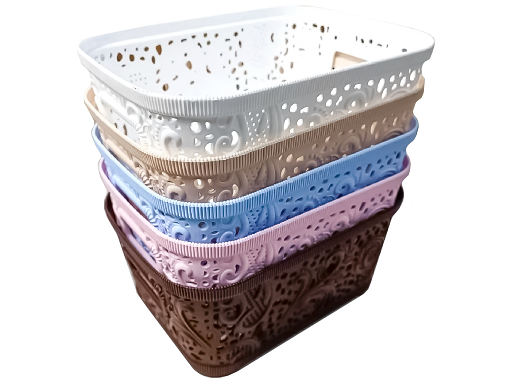 Корзина-плетенка Ажур, 4,7л, 20х30,5х11,5см