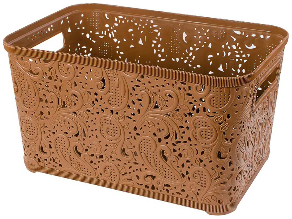 Корзина-плетенка Ажур, 3,5л, 15х20х16,5см