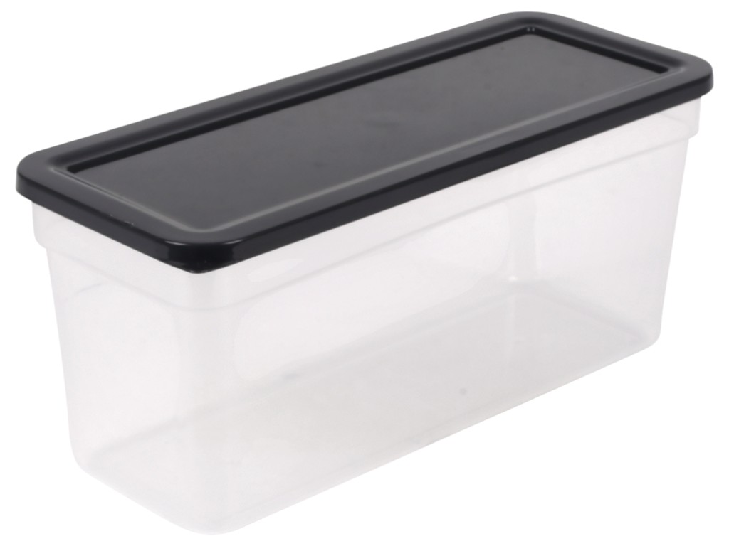 Контейнер пищевой пластиковый Prime, 30×12×13,5см, 3,6л, цвет прозрачный