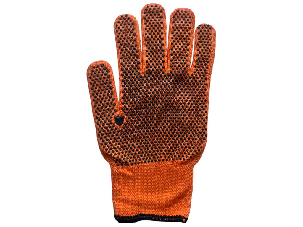 Рукавички трикотажні з ПВХ крапкою, 1пара