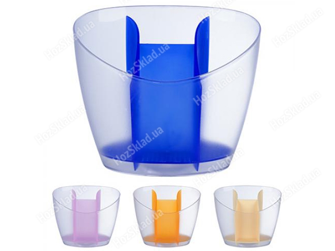 Сушарка для столових приборів пластикова 20х11х17см (кольори асорті)