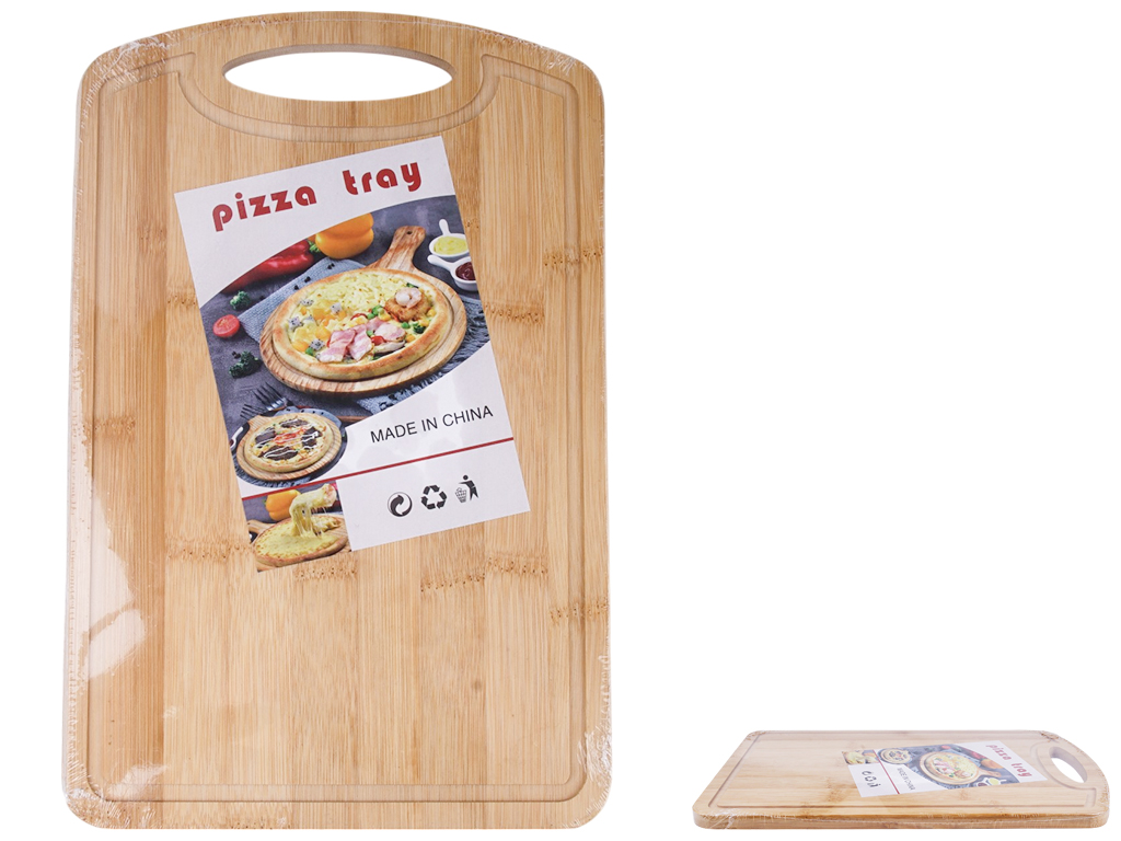 Дошка обробна бамбукова, 19,5х29,5х1см