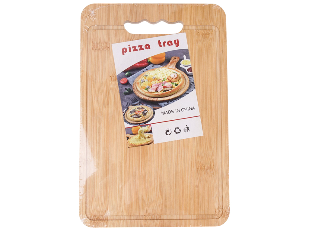 Дошка обробна бамбукова, 19,5х29,5х1см