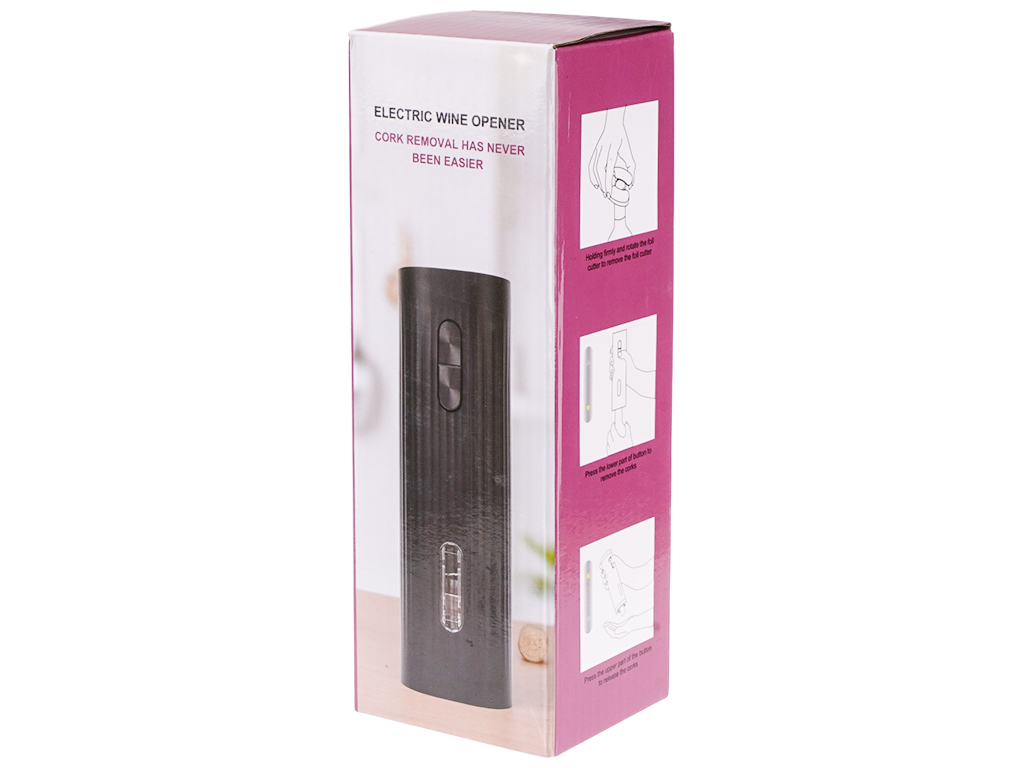 Штопор электрический USB, 6х4,5х18,5см