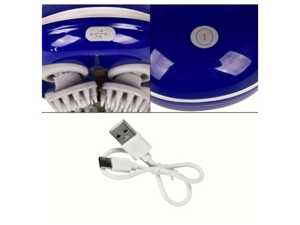 Массажер USB smart scalp, 4 головки, 12×12×10 см