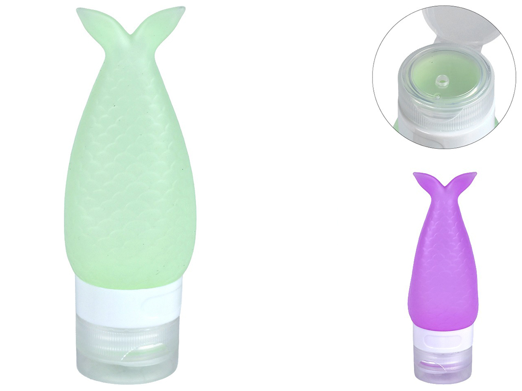 Ёмкость силиконовая дорожная для косметики 38мл, 13см