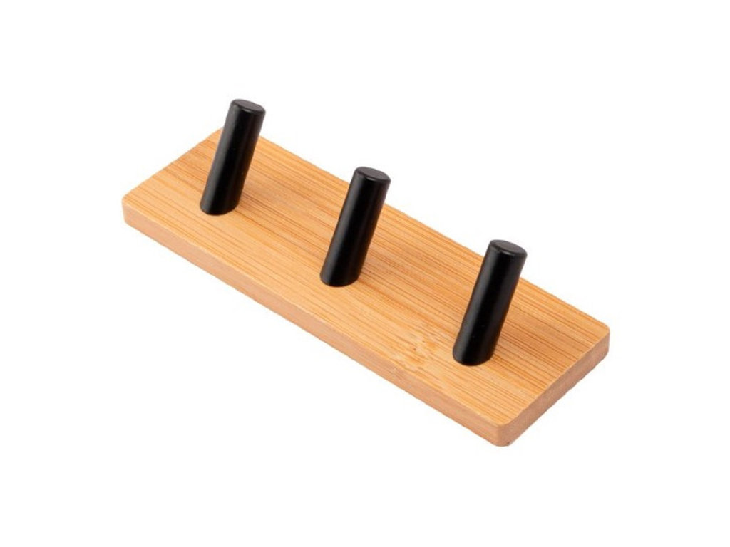 Настенная вешалка, 3 крючка, 13см