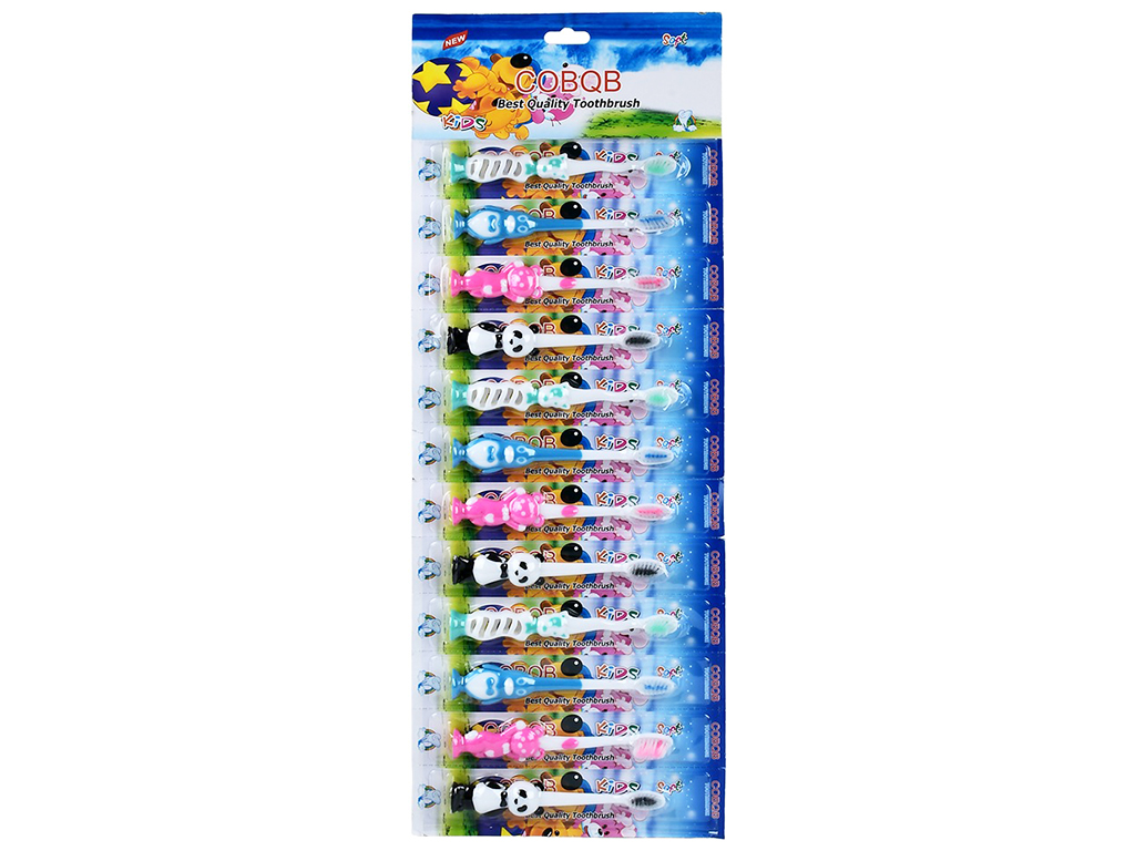 Зубная щетка детская мягкая, 14см (цена за 1шт)