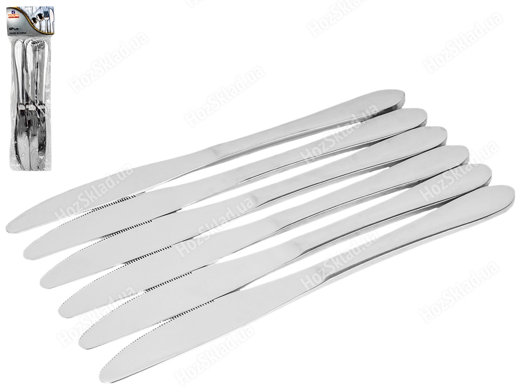 Нож столовый Classico нержавеющая сталь (цена за набор 6шт) R86957