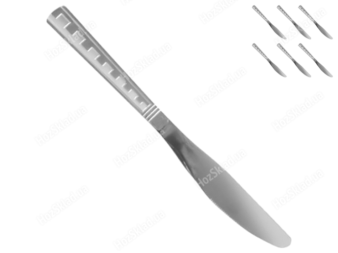Нож столовый SS Wall 23см (цена за набор 6шт)