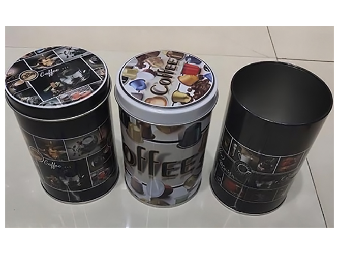 Банки металлические для хранения, 13,5x9см (цена за набор 3шт)
