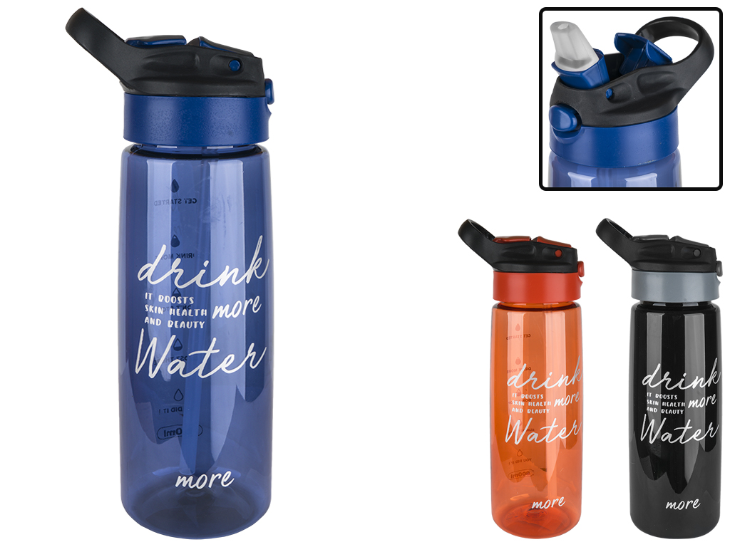 Пляшка-поїлка спортивна Drink water 10х7,5х25см 800мл