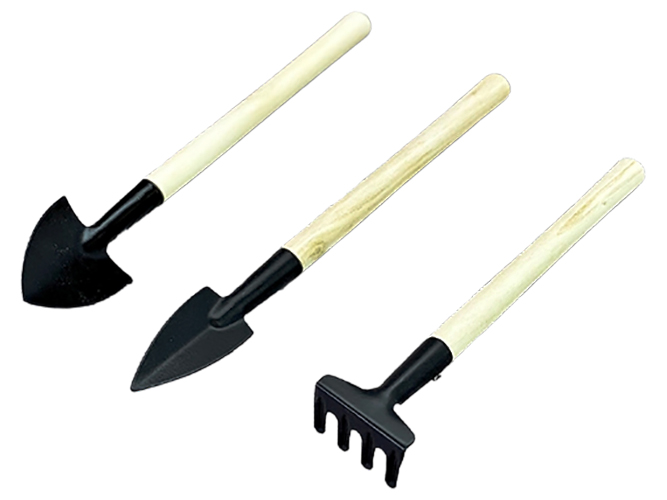 Садовий набір (ціна за набір 3 предмети) 21см