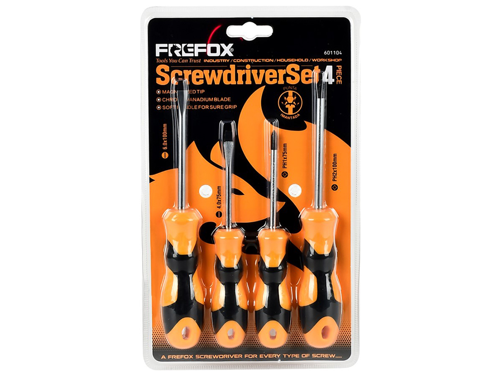 Набір викруток, 75/100мм (ціна за набір 4 предмети)