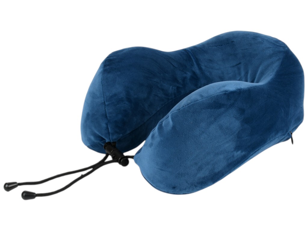 Подушка-подкова под шею Soft, ортопедическая, дорожная, полиэстер, ПУ, 30×25см (цена за 1шт)