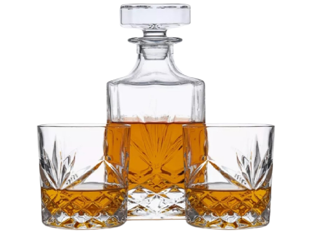 Набор для виски, графин 750мл, 6 стаканов 300мл (цена за набор 7 предметов)
