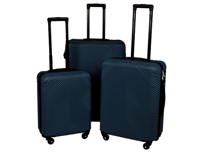 Набір валіз 20/24/28'', пластик (ціна за набір 3шт)