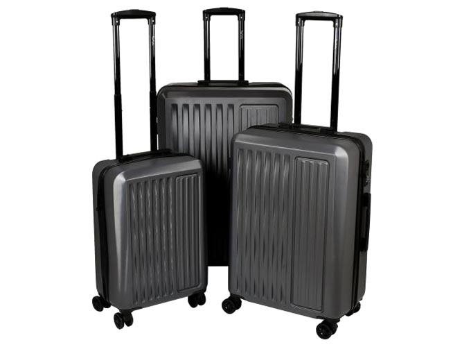 Набір валіз 20/24/28'', пластик (ціна за набір 3шт)
