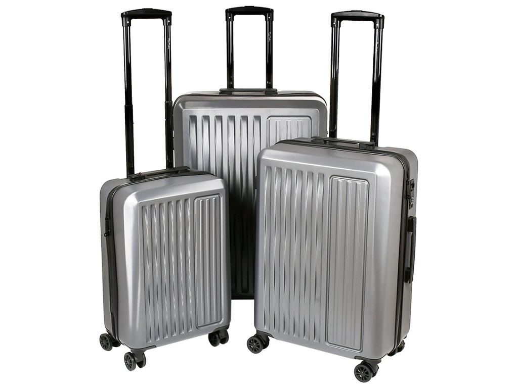 Набір валіз 20/24/28'', пластик (ціна за набір 3шт)