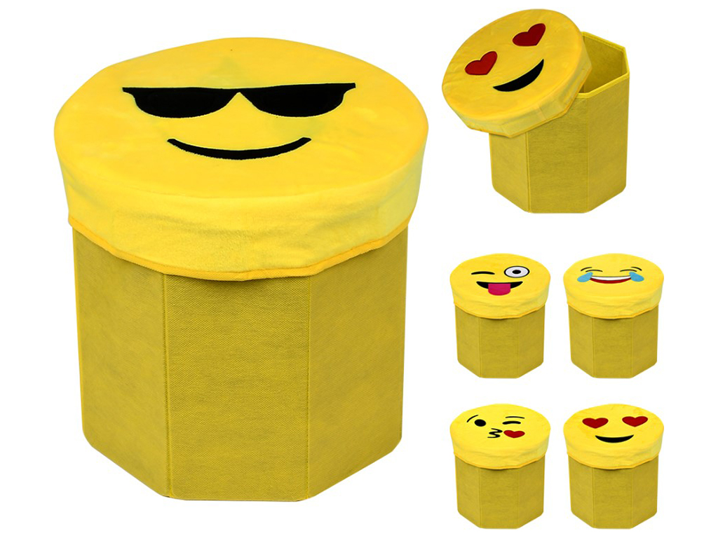 Тумба-пуф складаний Smile, 30x30x28см