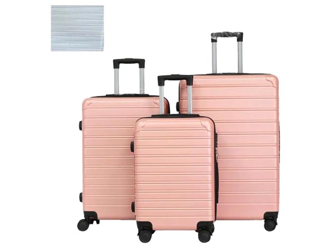 Набір валіз 20/24/28'', пластик (ціна за набір 3шт)