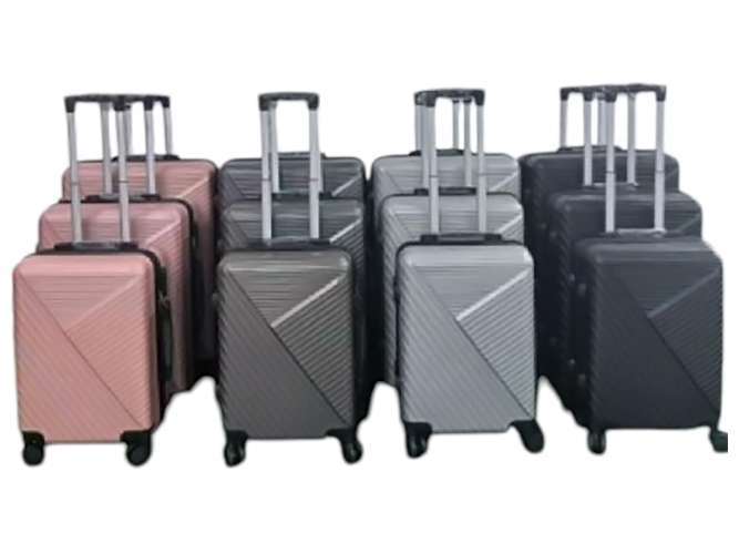 Набір валіз 20/24/28'', пластик (ціна за набір 3шт)