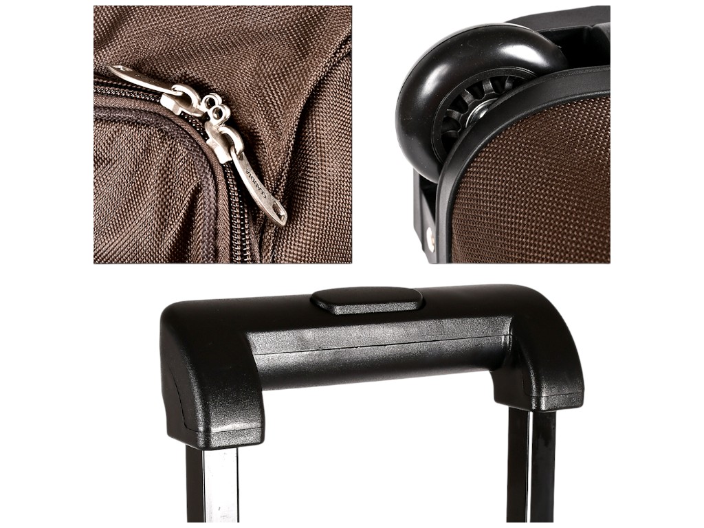 Сумка на колесах с расширителем, 20/22/26" (цена за набор 3шт)