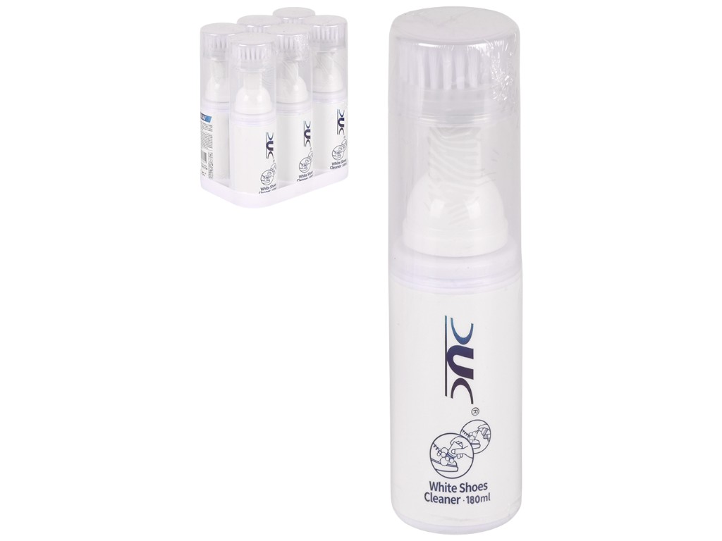 Средство для чистки обуви White, водная основа, пластик, 180мл