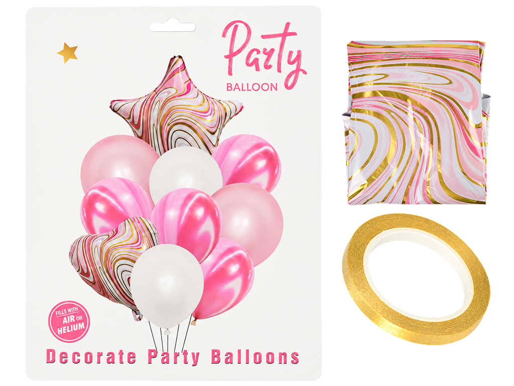 Набор воздушных шаров Party, латекс, фольгированная пленка, звезды, 10 шт (цена за набор) Набор воздушных шаров Party, латекс, фольгированная пленка, звезды, 10 шт (цена за набор)