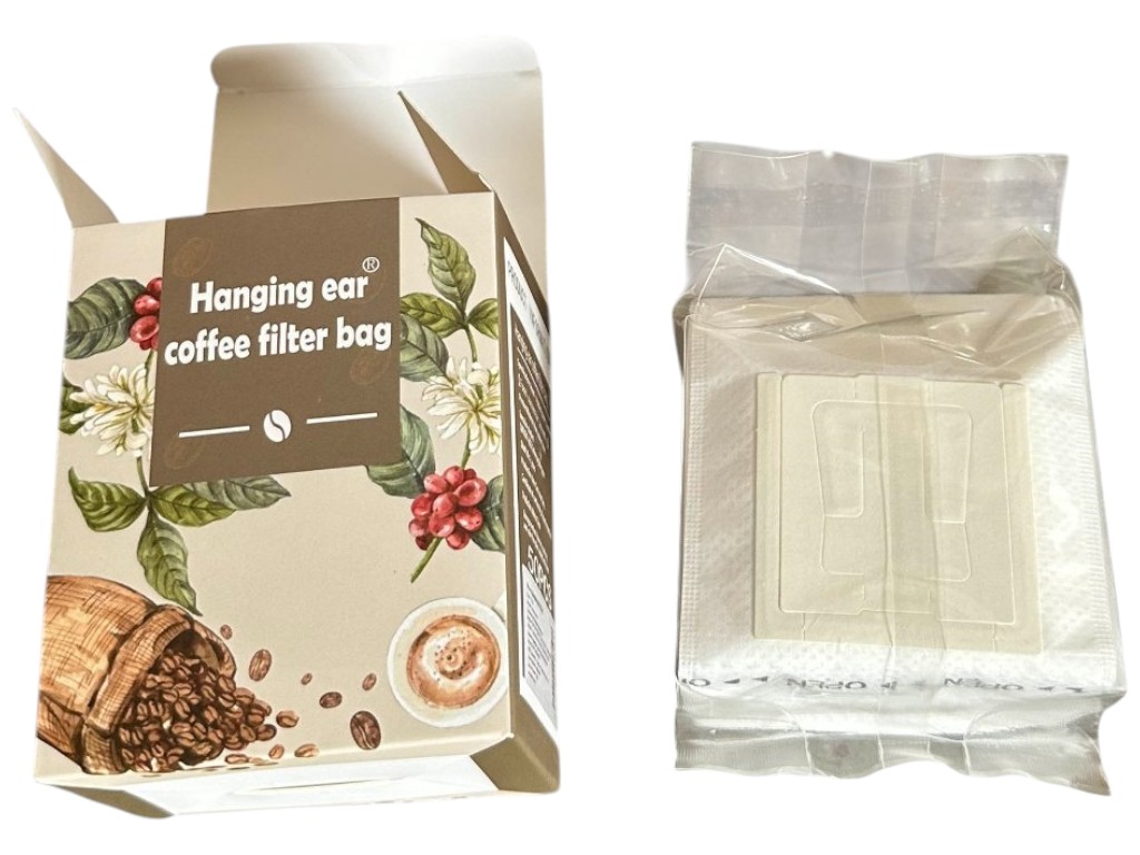 Фильтр одноразовый для кофе/чая, нетканое волокно, 7,5×9см, 50шт/уп