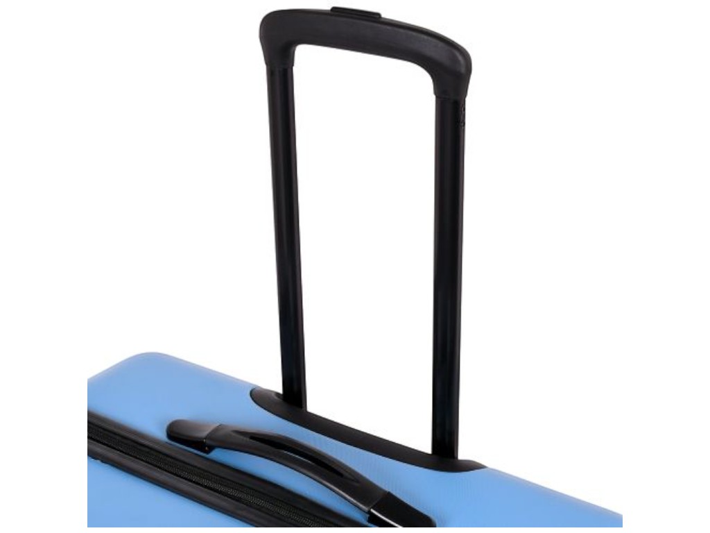 Чемодан + 2 сумки, поликарбонат, 20/24/28, цвет синий (цена за набор 5шт)