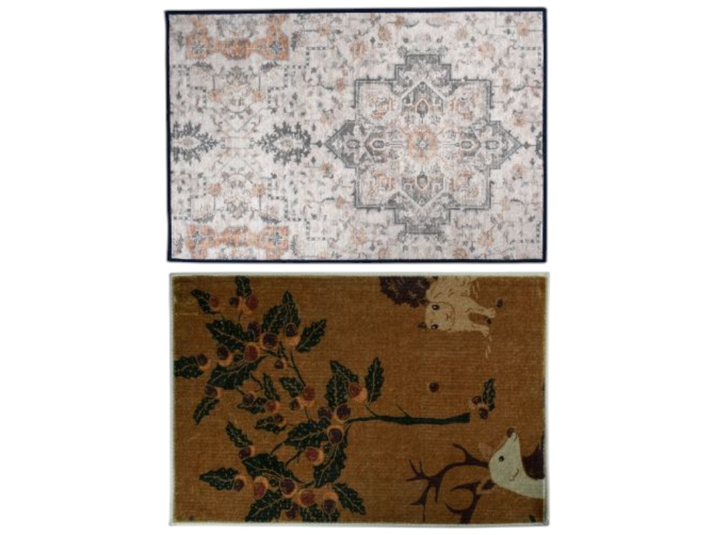 Килимок у ванну Antique, поліестер, ПВХ, 48×78см, 10 дизайнів (ціна за 1шт)