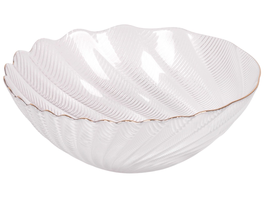 Салатник Shella, стекло, 13см, цвет прозрачный