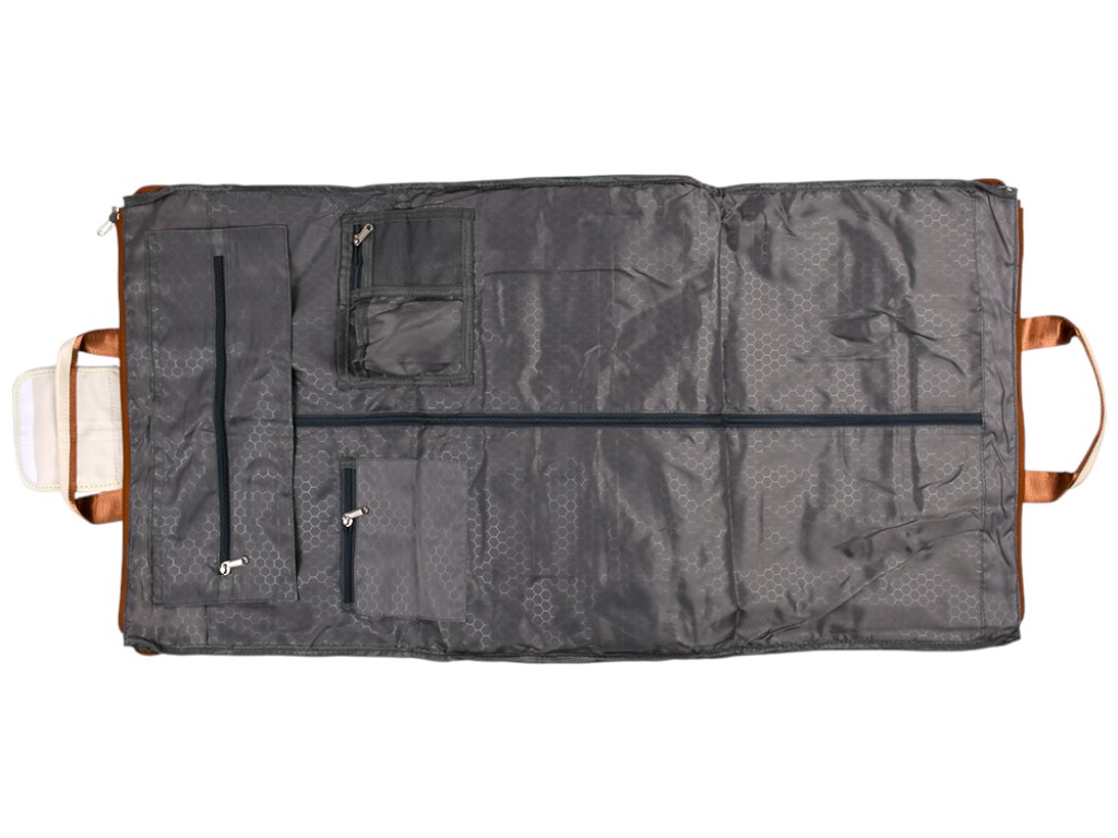 Сумка-портплед, полиэстер, 100×53см, цвет белый