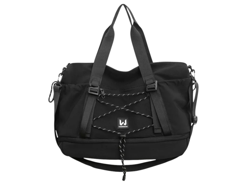 Сумка дорожная, с расширителем, плечевой ремень, полиэстер, 51×33×20см