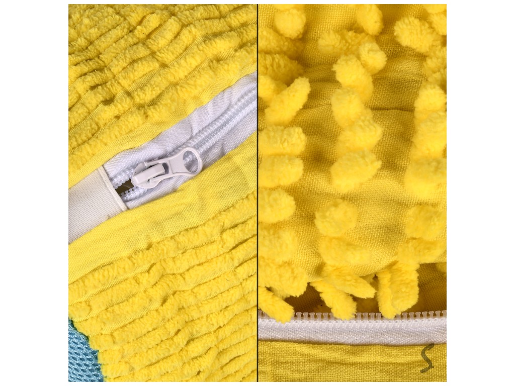 Мішок для прання взуття, речей, іграшок, поліестер, 37×16см (ціна за 1шт)