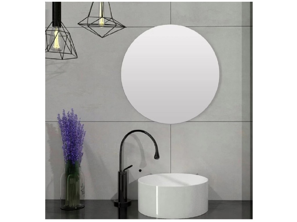 Дзеркало настінне, на самоклейці, акрил, що не б'ється, 40×40см