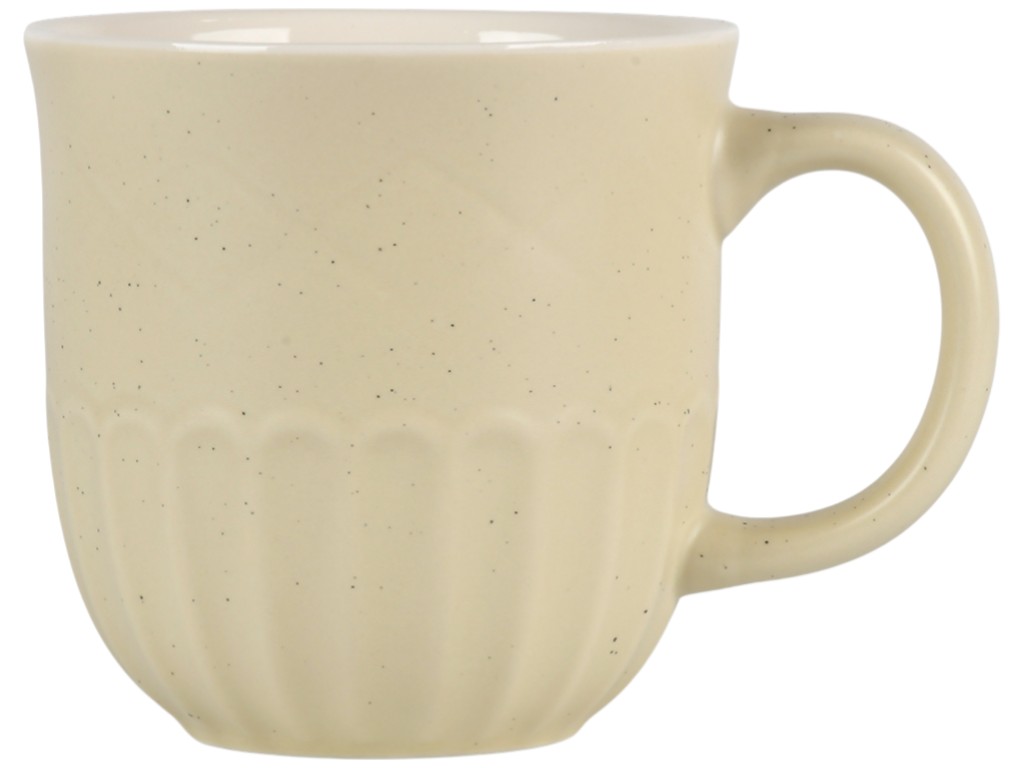 Чашка Ardoro, фарфор, 330мл, цвет бежевый