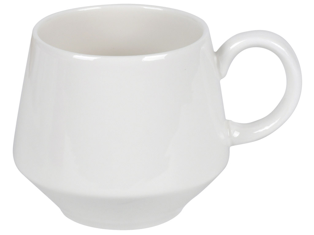 Сервіз чайний на бамбуковій підставці, порцеляна, 180мл, колір білий (ціна за набір 13пр)