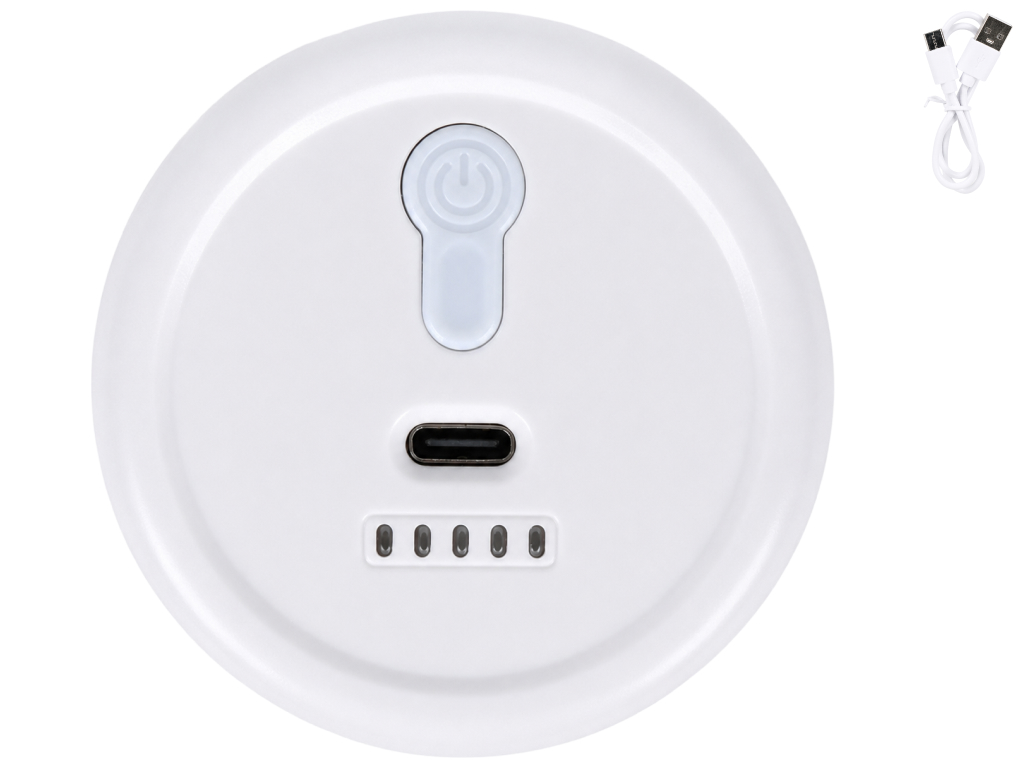 Насос для вакуумных пакетов USB, электрический, с насадками, пластик, металл, 8×6,5 см