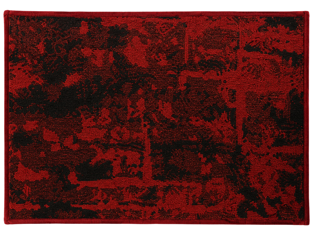 Коврик для пола Fade, полиэстер-резина, абстрактный узор, 40×60 см, 4 дизайна (цена за 1шт)
